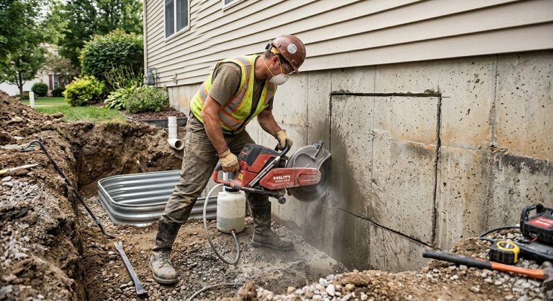 Basement Floor Sawing in Corpus Christi, TX