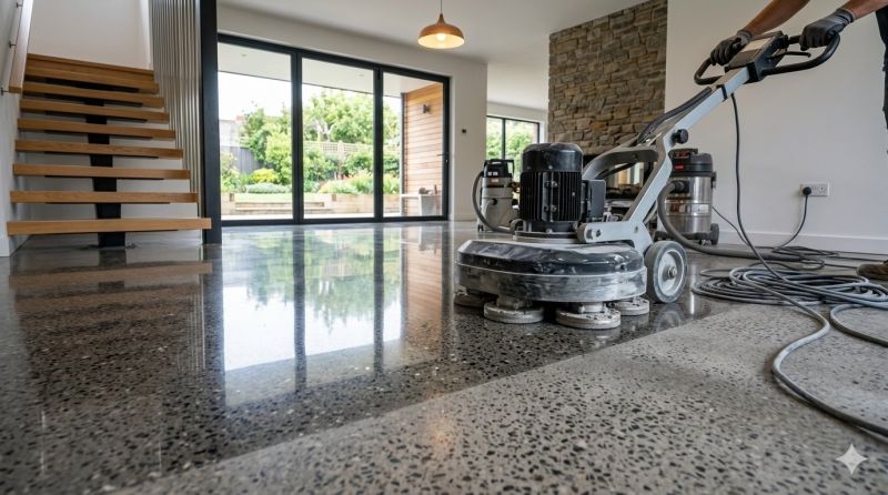 Driveway Concrete Polishing in Louisville, KY